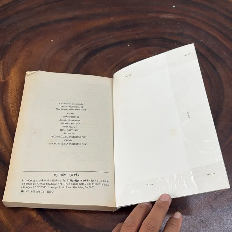 [Có Gạch Viết] - II Văn Học: Đọc Văn, Học Văn - Trần Đình Sử - 2003 1010412