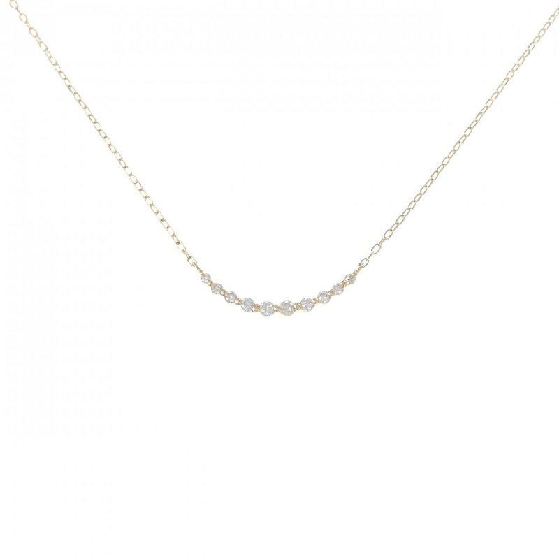 K18YG Dây chuyền kim cương 0.08CT - Hàng hiệu Chính hãng 861462