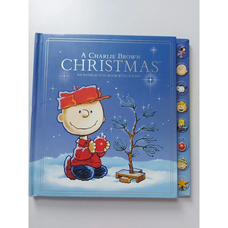 Sách Âm Thanh ✨ A CHARLIE BROWN CHRISTMAS – AN INTERACTIVE BOOK WITH SOUND ✨ 712416