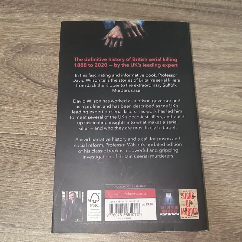 Sách cũ A History of British Serial Killing - David Wilson 1031402