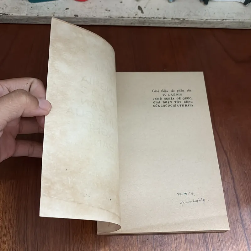 I Sách Xưa: Chủ Nghĩa Đế Quốc Giai Đoạn Tột Cùng Của Chủ Nghĩa Tư Bản - V.I. Lê Nin - 1976 602940