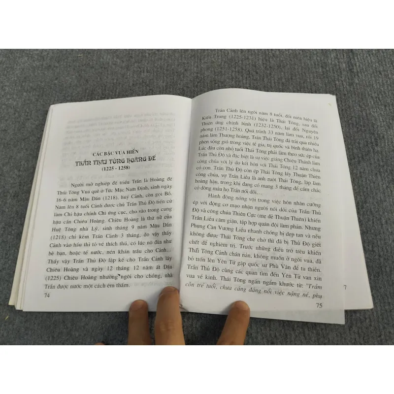 HOÀNG ĐẾ TRIỀU TRẦN. CỘI NGUỒN - ẤN TƯỢNG DÂN GIAN 993173