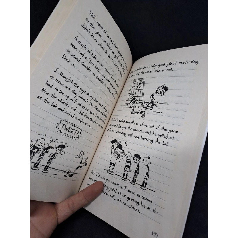 Diary of a wimpy kid: the last staw mới 90% bìa mềm HCM2107 33803