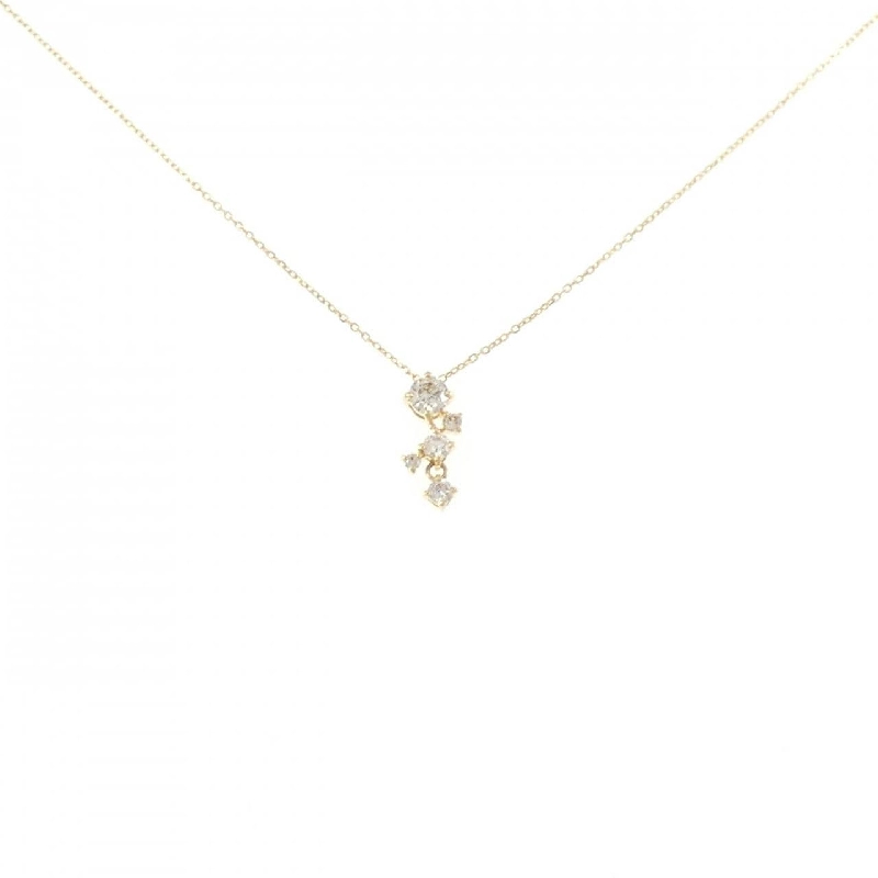 K18YG Dây chuyền kim cương 0.23CT - Hàng hiệu Chính hãng 862254