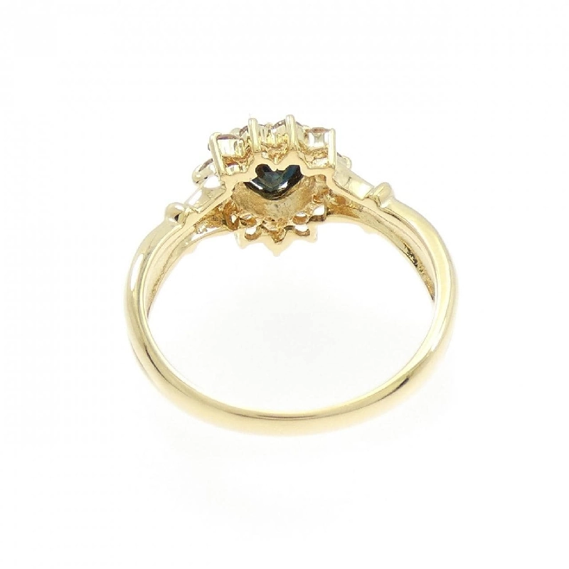 Nhẫn Sapphire hình trái tim K18YG 0.63CT - Hàng hiệu Chính hãng 849306