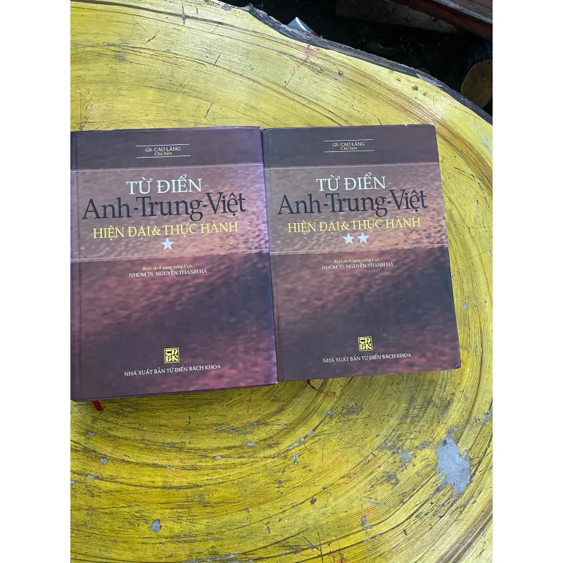 ĐẠI TỪ ĐIỂN ANH- TRUNG- VIỆT HIỆN ĐẠI- GS. CAO LĂNG CHỦ BIÊN 729837