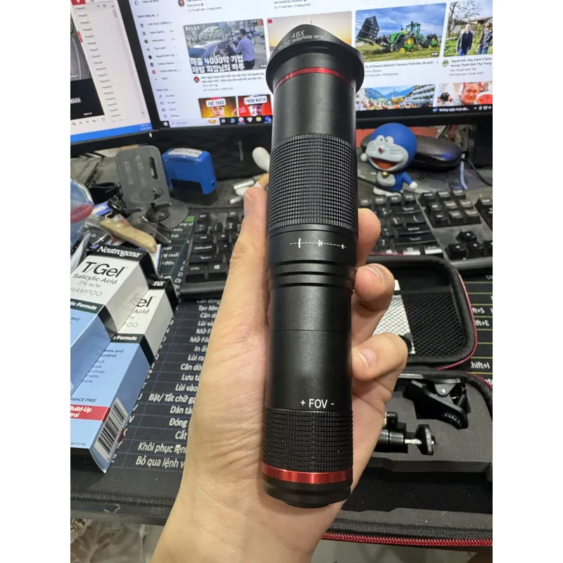 Ống Lens tele 48X cho điện thoại hoặc ống nhòm đơn mini 48X  592225