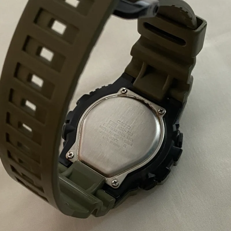 Đồng Hồ Casio Nam HDC-700 Chính Hãng - Xanh rêu - Đã qua sử dụng 1005767