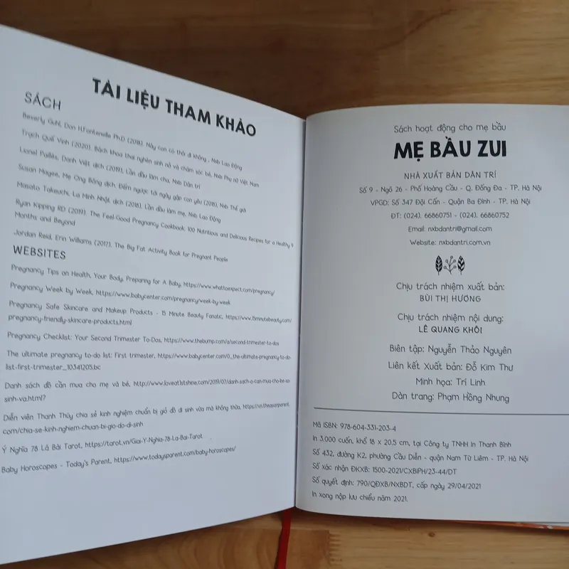 Mẹ Bầu Zui (Tô Màu - Puzzle - Trắc Nghiệm - Các Hoạt Động) - Nhà Đậu 559763