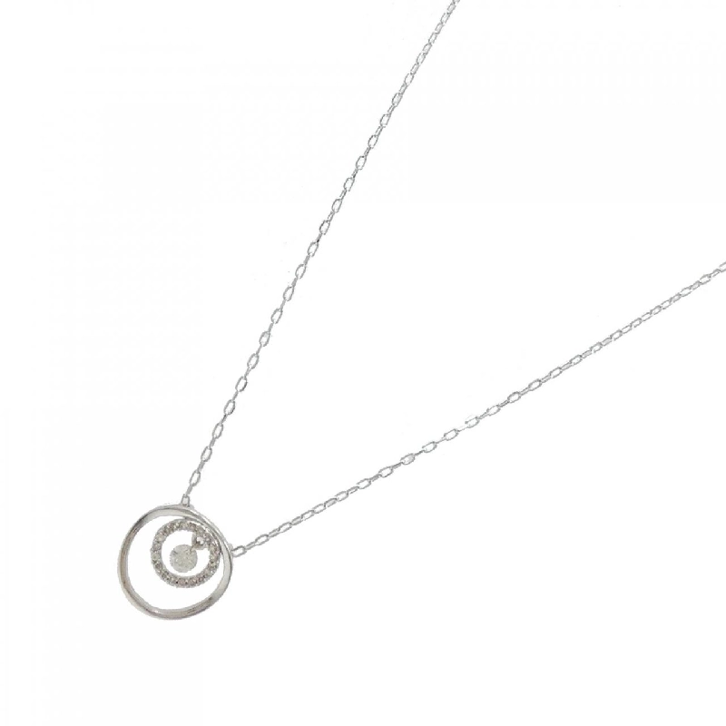 Dây chuyền kim cương K18WG 0.14CT - Hàng hiệu Chính hãng 863949