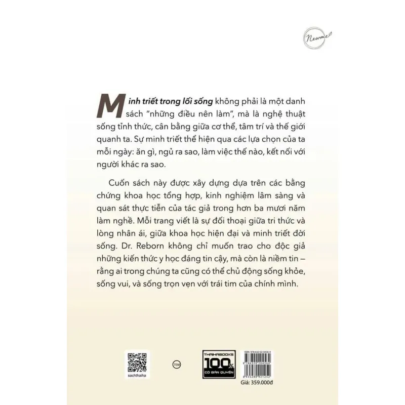 Minh Triết Trong Lối Sống - Dr. Reborn 936396