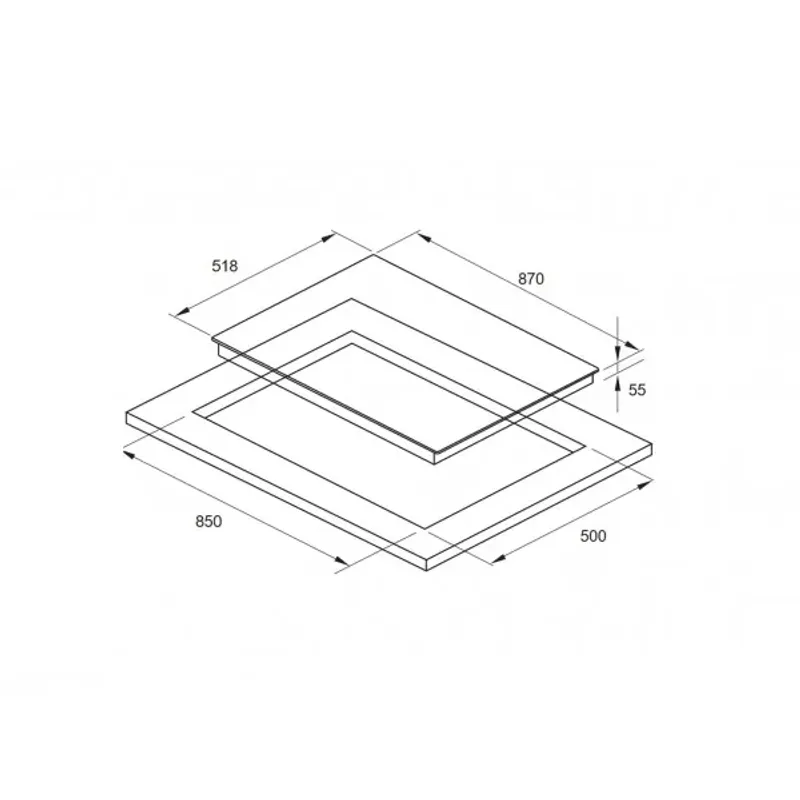 BẾP TỪ FAGOR 3IF-ZONE95AC 573560