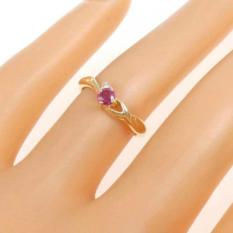 Nhẫn Ruby 18KYG 667720