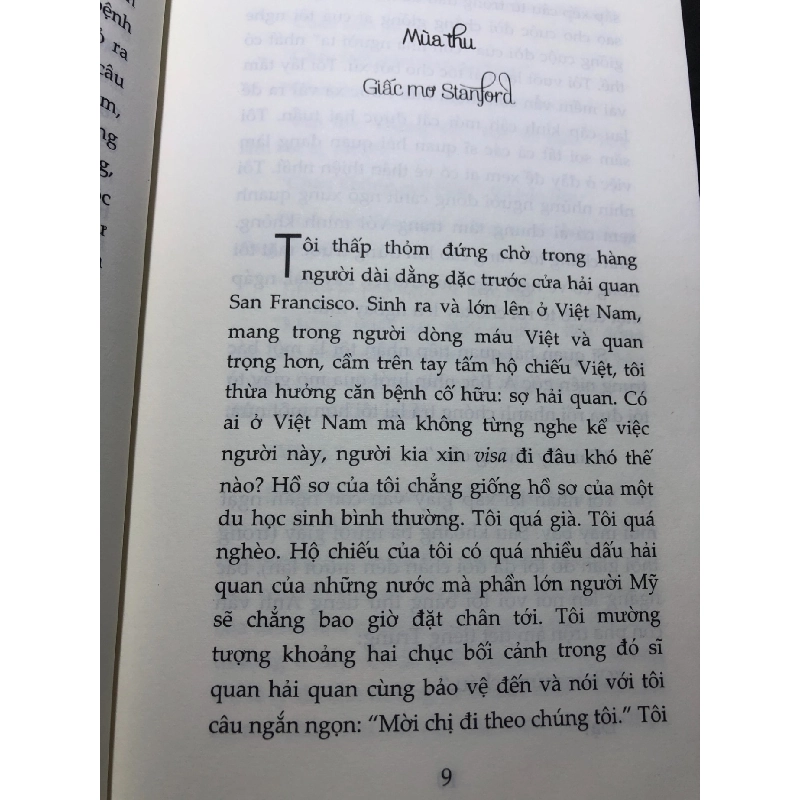Giấc mơ Mỹ - đường đến Stanford 2016 mới 80% chữ ký tác giả ố bẩn nhẹ bụng sách Huyền Chip HPB2506 SÁCH VĂN HỌC 915773