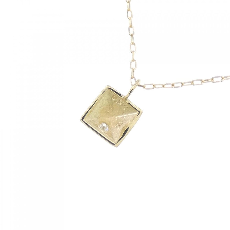 K18YG Dây chuyền kim cương 0.01CT - Hàng hiệu Chính hãng 863813