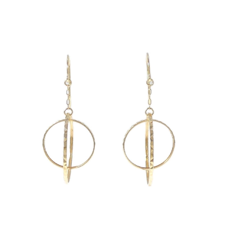 K18YG Bông tai - Hàng hiệu Chính hãng 870017