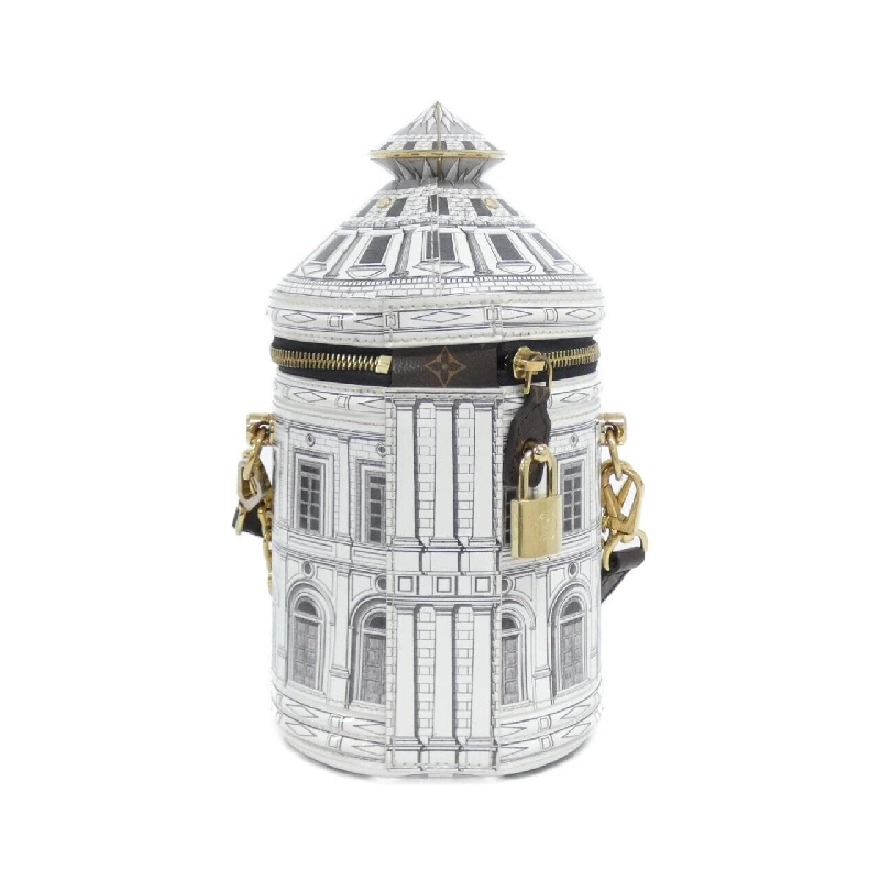 Túi xách vai Louis Vuitton Monogram (LV X Fornasetti) Cannes M59143 - Hàng hiệu Chính hãng 801821