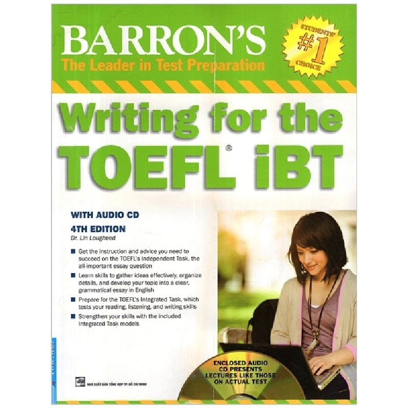 Barron's - Writing For The TOEFL iBT - 4th Edition (Kèm CD) - Dr. Lin Lougheed 293724