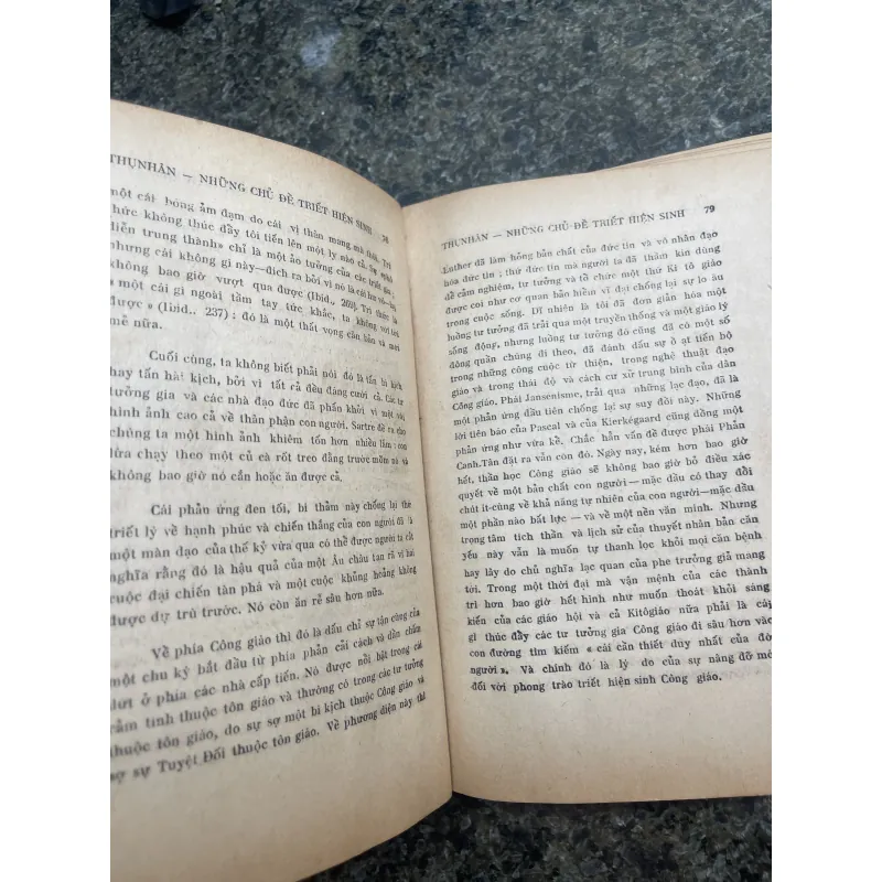 Những chủ đề triết hiện sinh E. Mounier XB 1970 763302