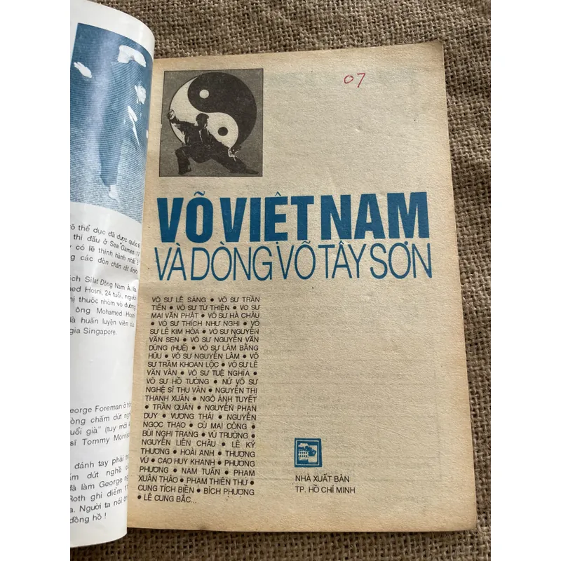 Sách võ thuật - võ Việt Nam và dòng võ Tây Sơn 707352