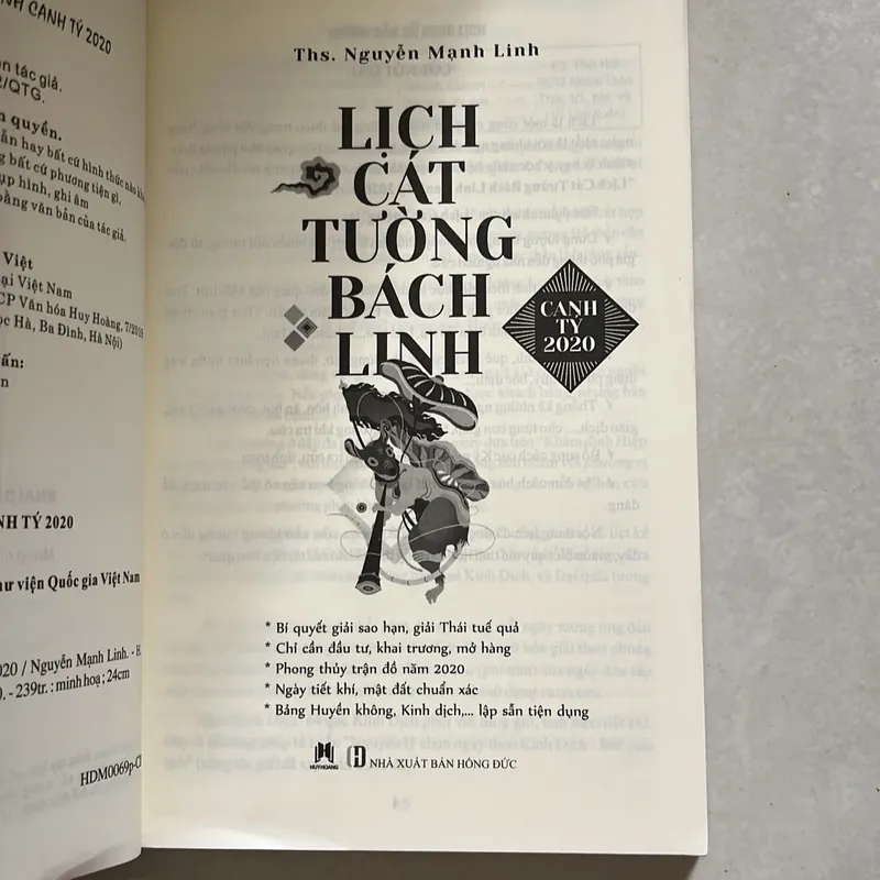 Lịch cát tường bách linh Canh Tỵ 567158