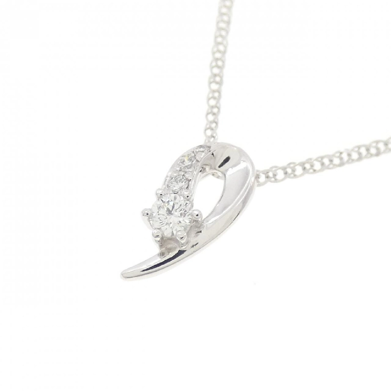 K18WG Dây chuyền kim cương 0.10CT - Hàng hiệu Chính hãng 862158