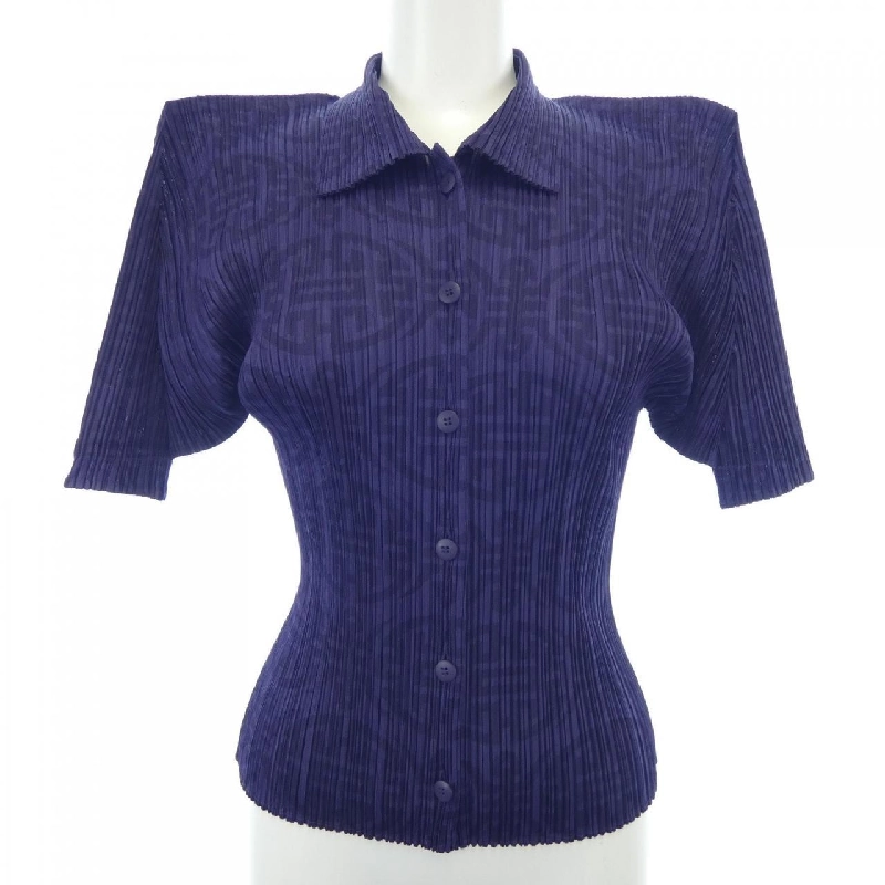 【Cổ điển】Áo sơ mi ngắn tay PLEATS PLEASE 635271