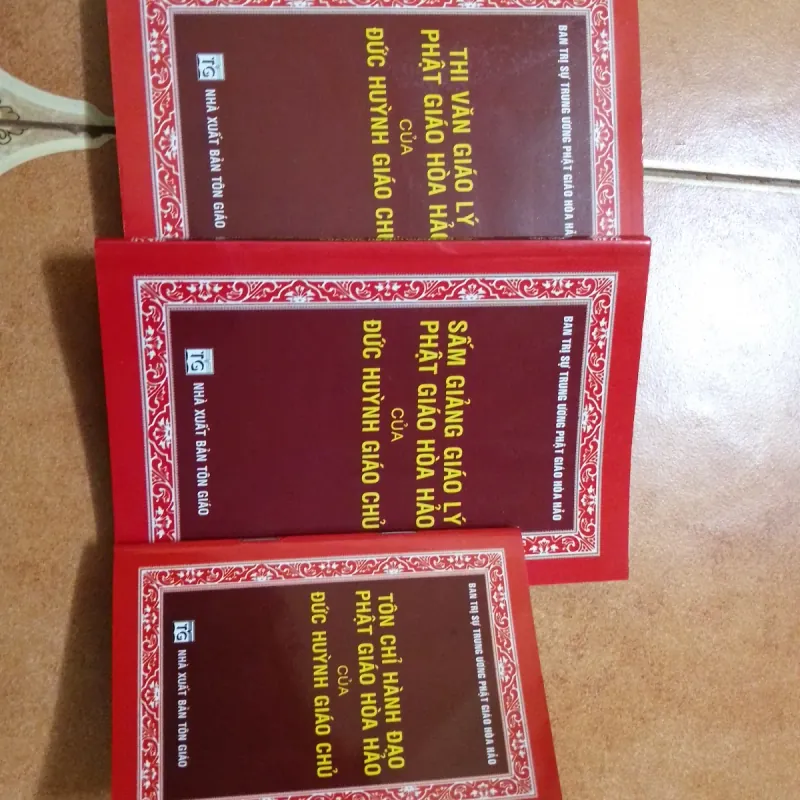 Bộ 3 tập Giáo lý Phật Giáo Hòa Hảo 746749