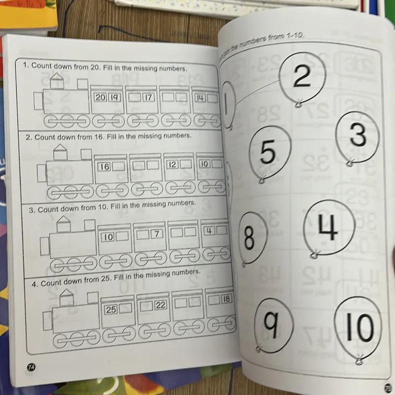 Bộ 2 quyển Math cho bé 2-3 và 5-6 tuổi 1031491