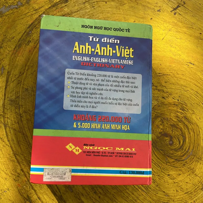 TỪ ĐIỂN ANH - ANH - VIỆT ENGLISH- ENGLISH- VIETNAMESE DICTIONARY  701187