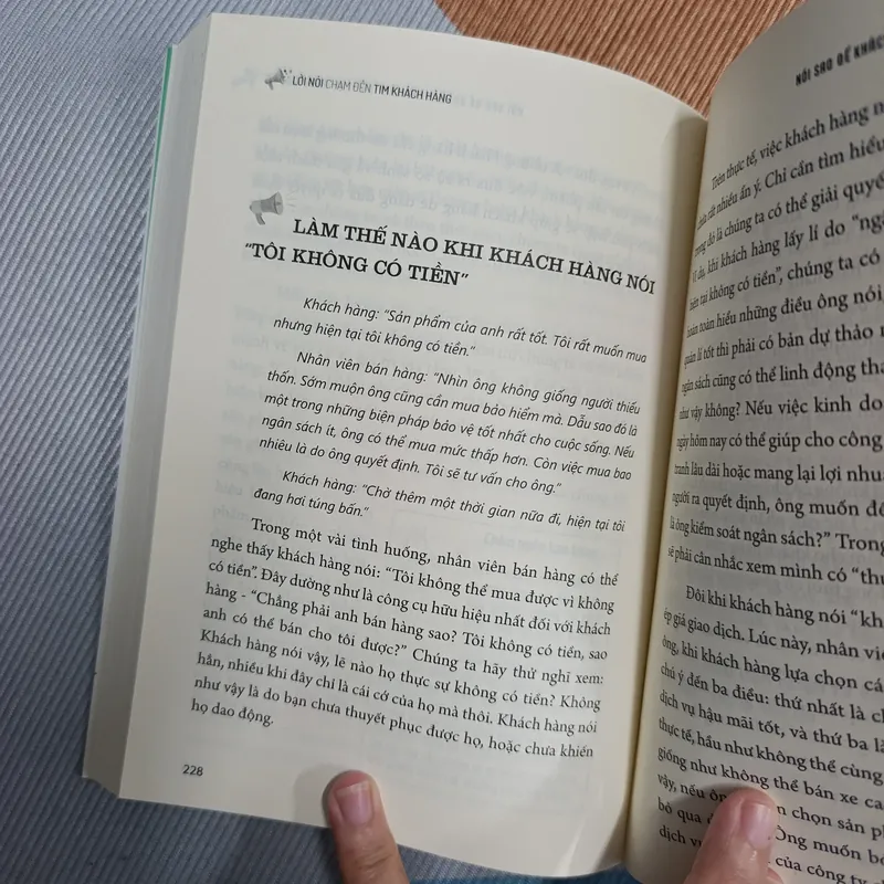 Lời nói chạm đến tim khách hàng 738921