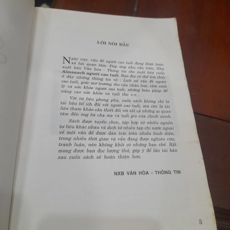 Almanach NGƯỜI CAO TUỔI 469301