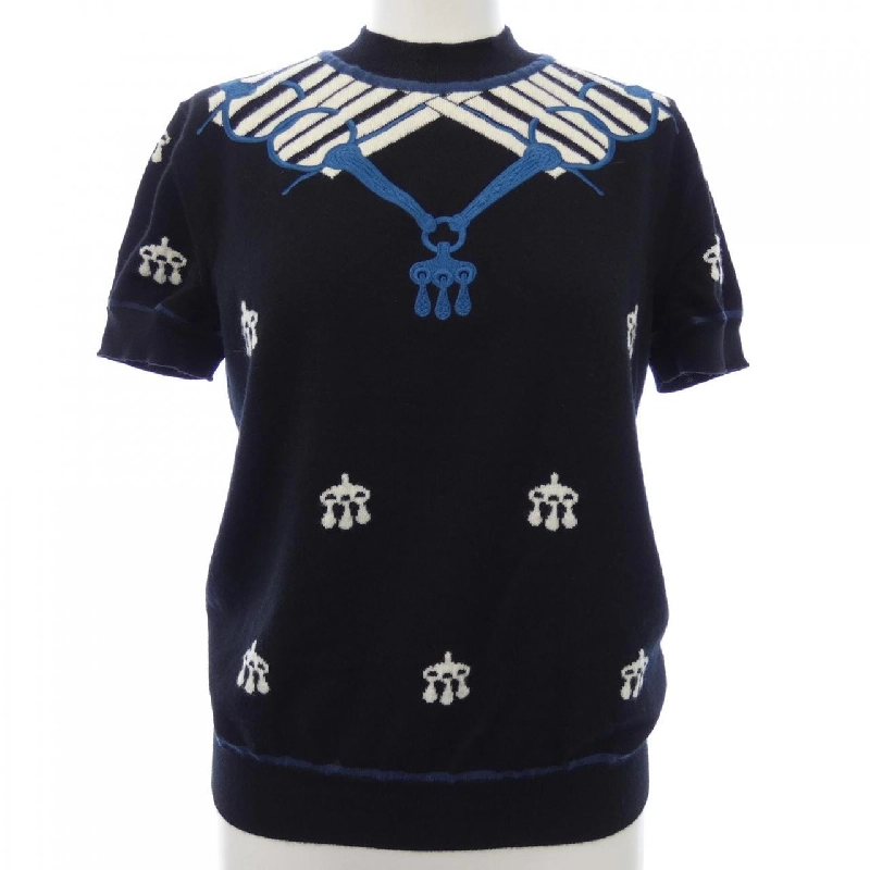 【Mã giảm giá】HERMES Áo len 642141