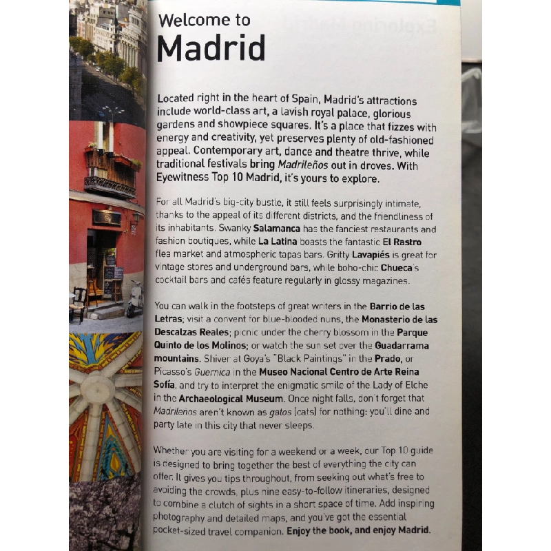 Madrid Top 10 2019 DK Eyewitness travel mới 90% HPB1508 NGOẠI VĂN 458389