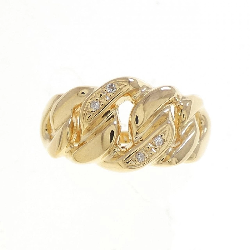 Nhẫn kim cương K18YG - Hàng hiệu Authentic 853268