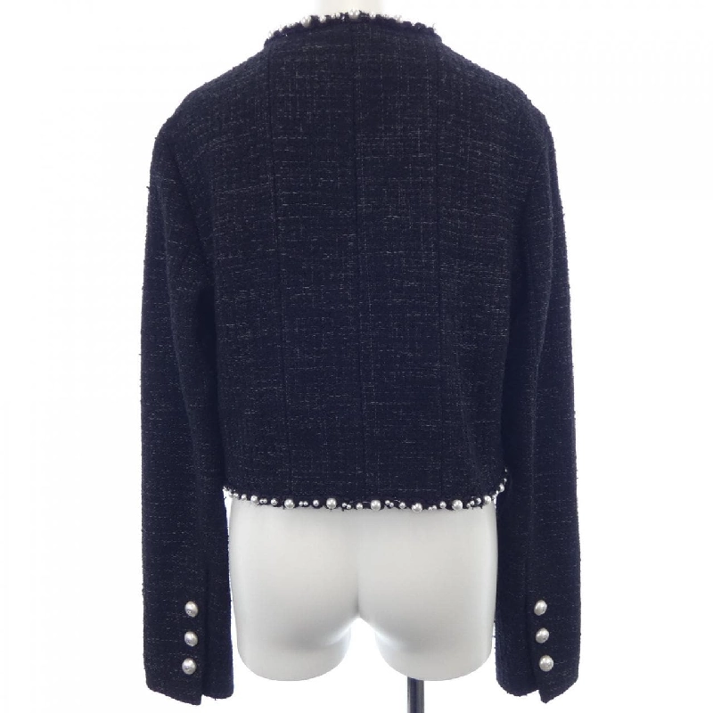 Áo khoác không cổ CHANEL LOOK1 P78982V71196 632003