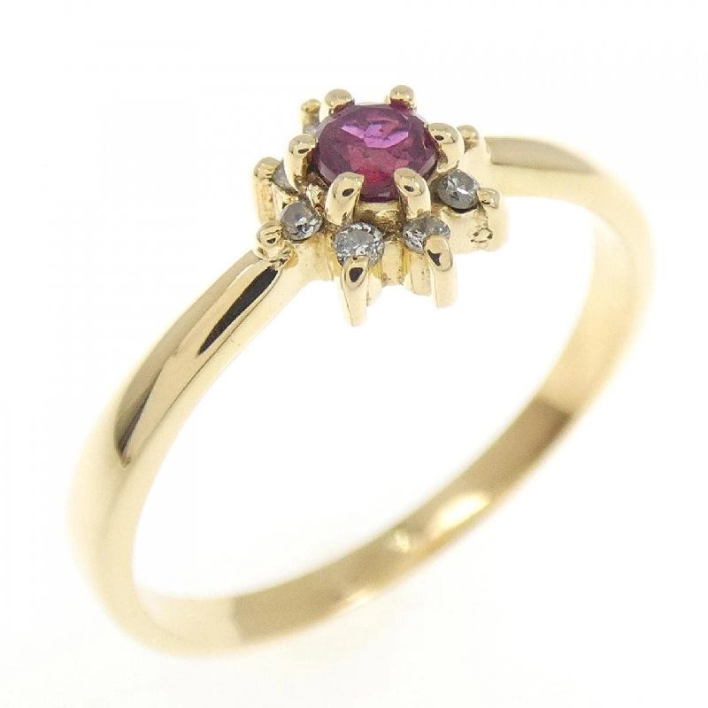 Nhẫn Ruby K18YG - Hàng hiệu Chính hãng 852922