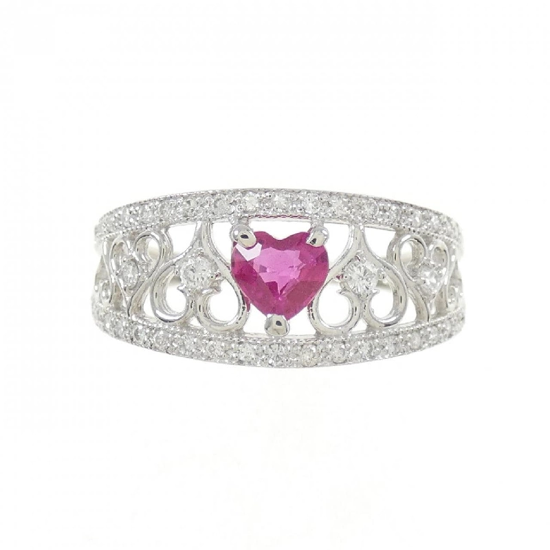 Nhẫn Ruby PT Hình Trái Tim 0.372CT - Hàng hiệu Chính Hãng 855873