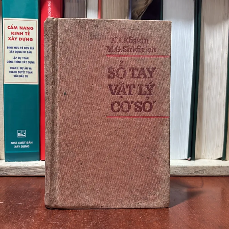 II Tựa sách: Sổ Tay Vật Lý Cơ Sở - N.I.Kôskin & M.G.Sirkêvich - 1987 424357