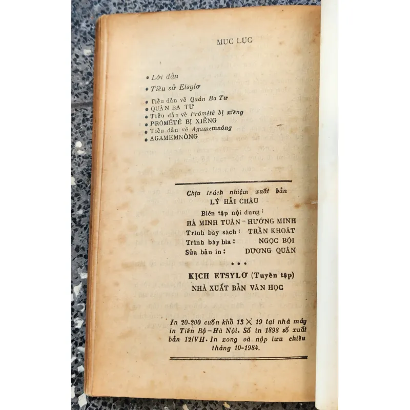 KỊCH HY LẠP CỔ ĐẠI AESCHYLUS  790952