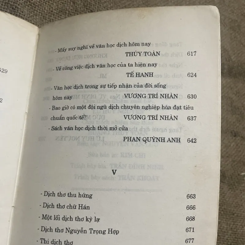 Dịch văn học và Văn học Dịch - Thúy Toàn  707837