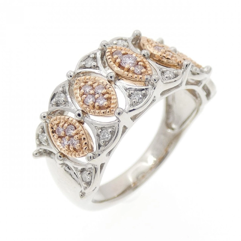 Nhẫn kim cương PT950/K18PG 0.22CT - Hàng hiệu Chính hãng 836963