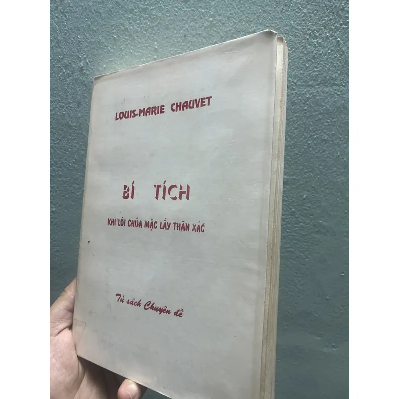 Bí tích - Khi Lời Chúa mặc lấy thân xác 594862