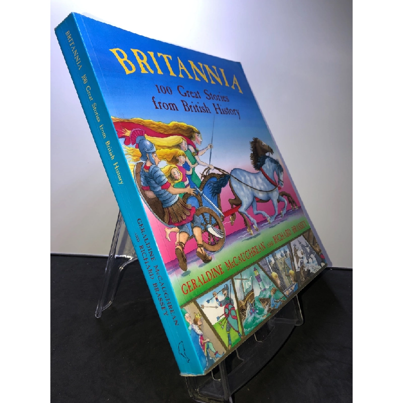 100 Great Stories from British History mới 85% bẩn nhẹ Geraldine McCaughrean HPB2707 NGOẠI VĂN 458707