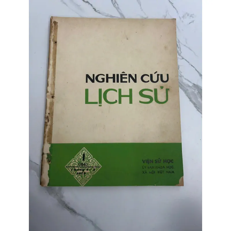 Tạp chí Nghiên cứu Lịch sử - Số 1 (184) - Năm 1979 703385