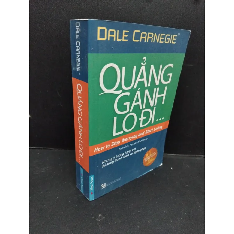 [Phiên Chợ Sách Cũ] Quẳng Gánh Lo Đi... - Dale Carnegie 0901 403416