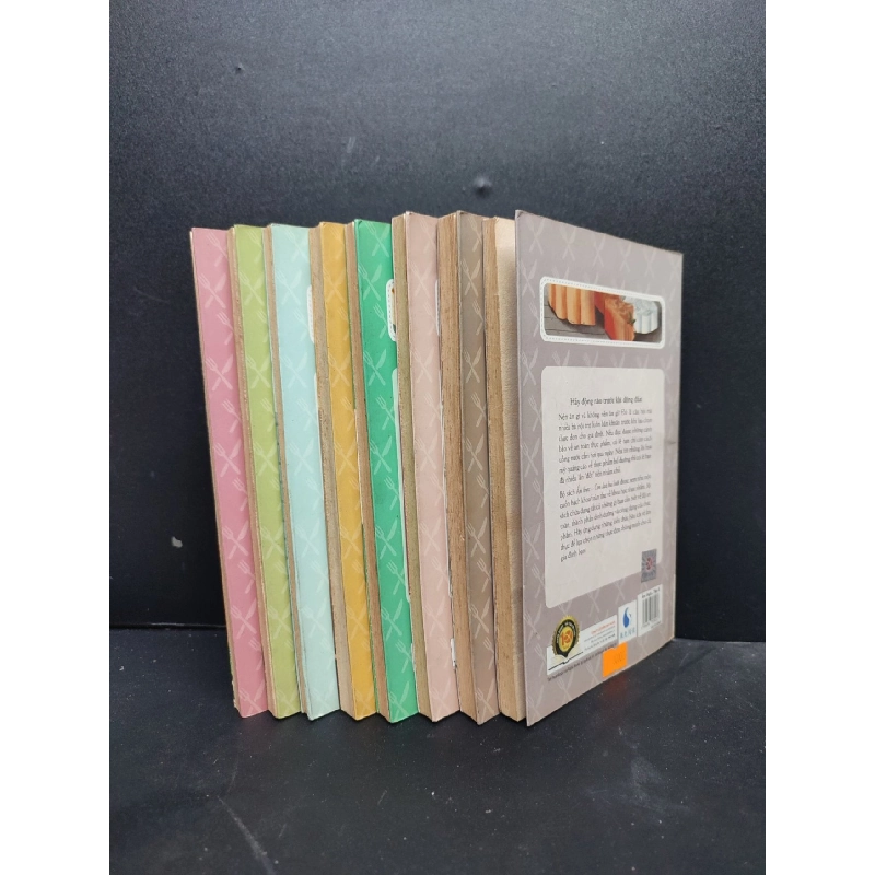 Bộ 8 cuốn Ẩm thực con dao hai lưỡi mới 70% ố vàng nặng 2015 HCM2405 Yun Wuxin SÁCH SỨC KHỎE - THỂ THAO 914532