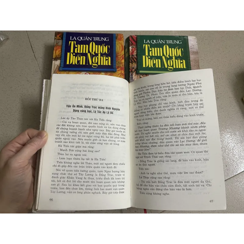 TAM QUỐC DIỄN NGHĨA - BẢN CŨ 2002 - TRỌN BỘ 3 TẬP 790964