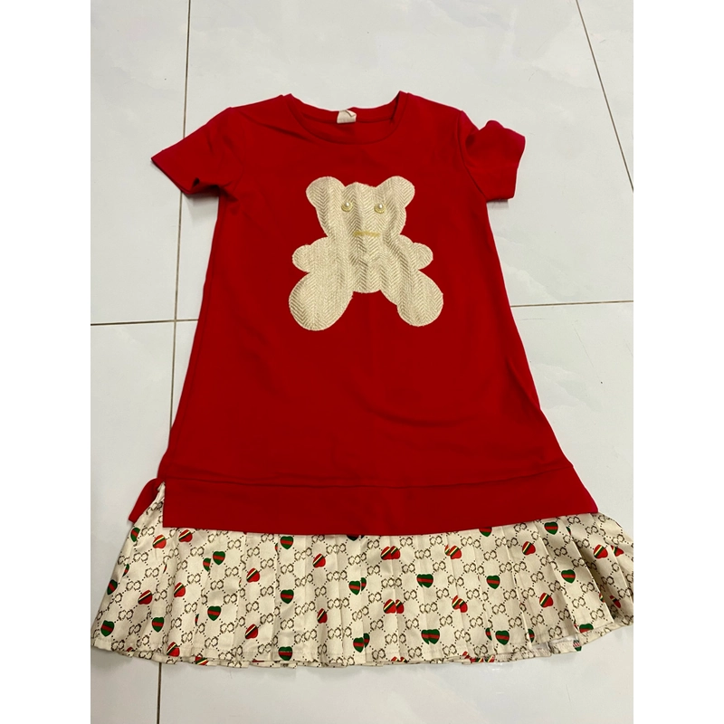 Đầm chữ A cho bé từ 6-8 tuổi 519525