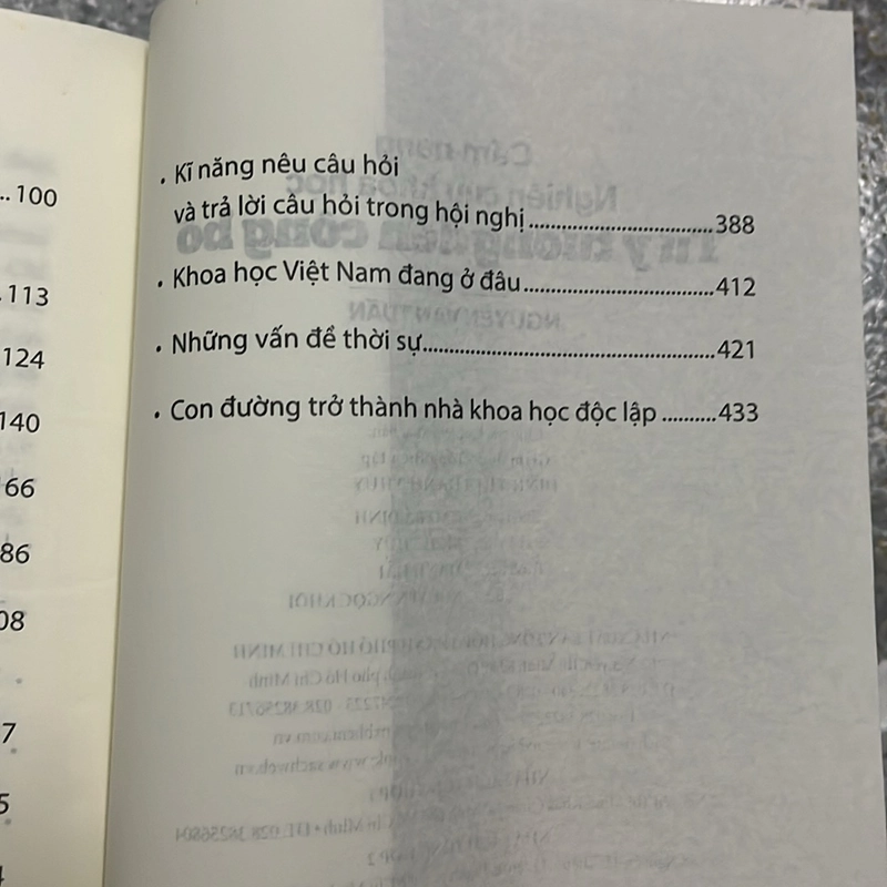 Cẩm nang nghiên cứu khoa học từ ý tưởng đến công bố - Nguyễn Văn Tuấn 498862